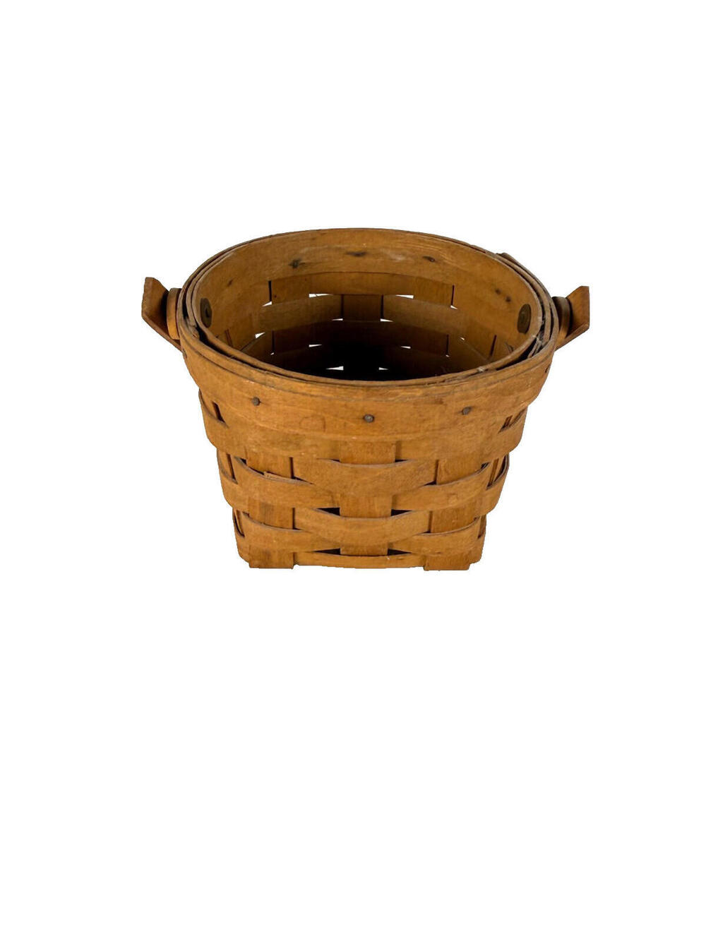 1988 Longaberger 5" Measuring Basket 5"RD x 4.5"H Vintage